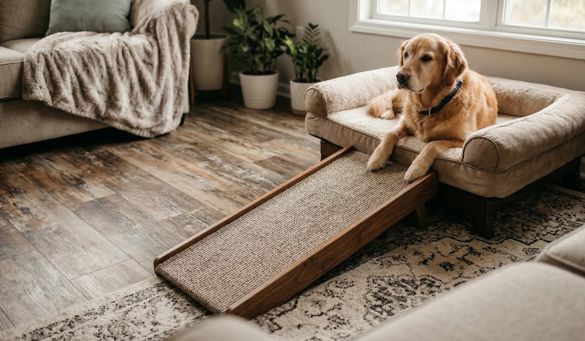 Jak przystosować dom dla psa z chorymi stawami?