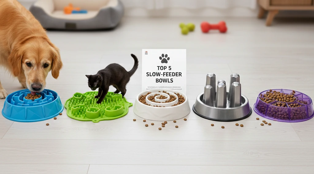 Miska spowalniająca jedzenie – Dla jakich psów i jaką wybrać (recenzja 5 popularnych modeli)