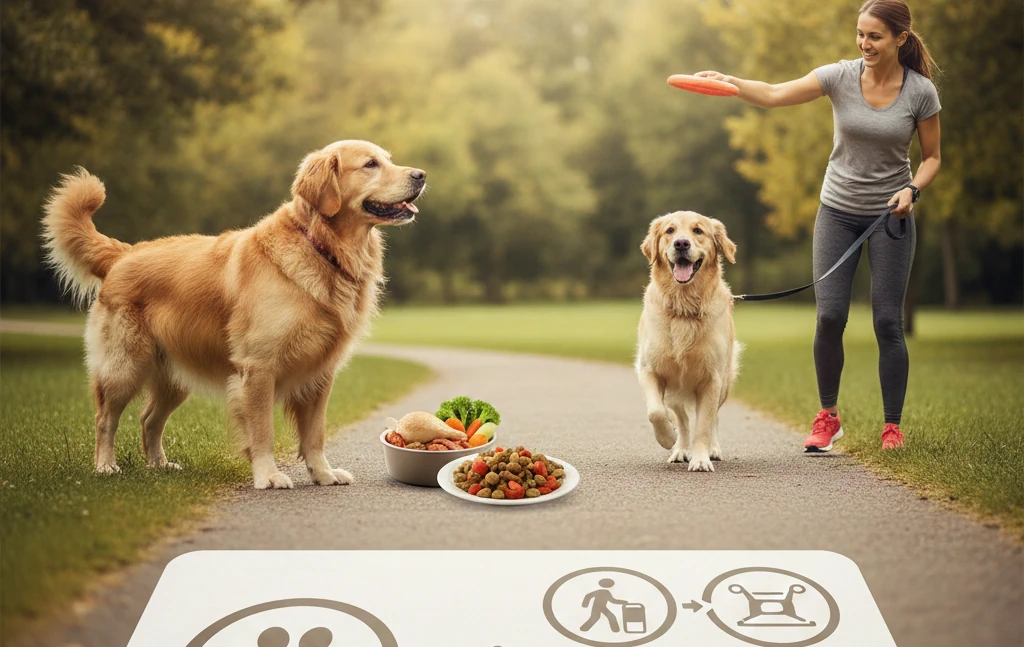 Otyłość u psa – Jak zaplanować bezpieczną dietę i aktywność fizyczną?