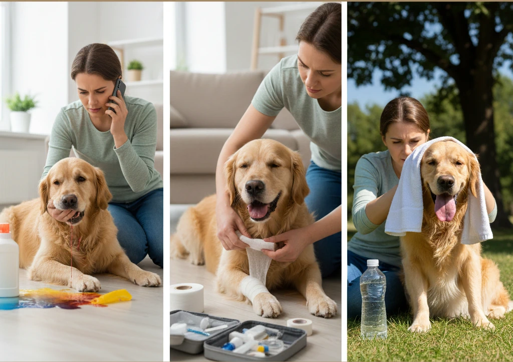 Pierwsza pomoc dla psa – Co zrobić w nagłych wypadkach (zatrucia, skaleczenia, udar)?