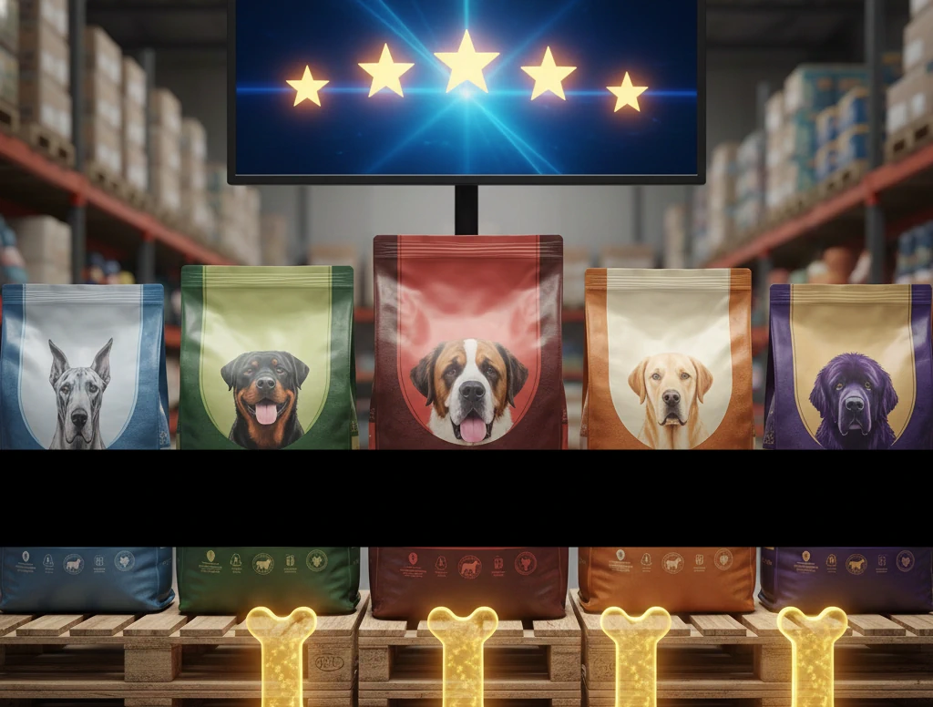 Ranking karm suchych dla psów dużych ras – 5 najlepiej ocenianych produktów na rynku